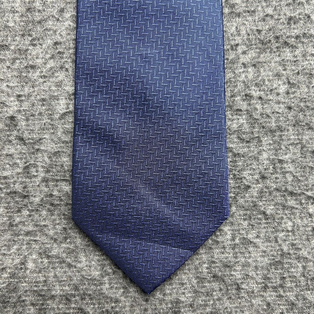 Vilebrequin 100% Silk Neck Tie Mens Blue Italy